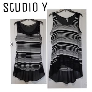 Studio Y high low tank